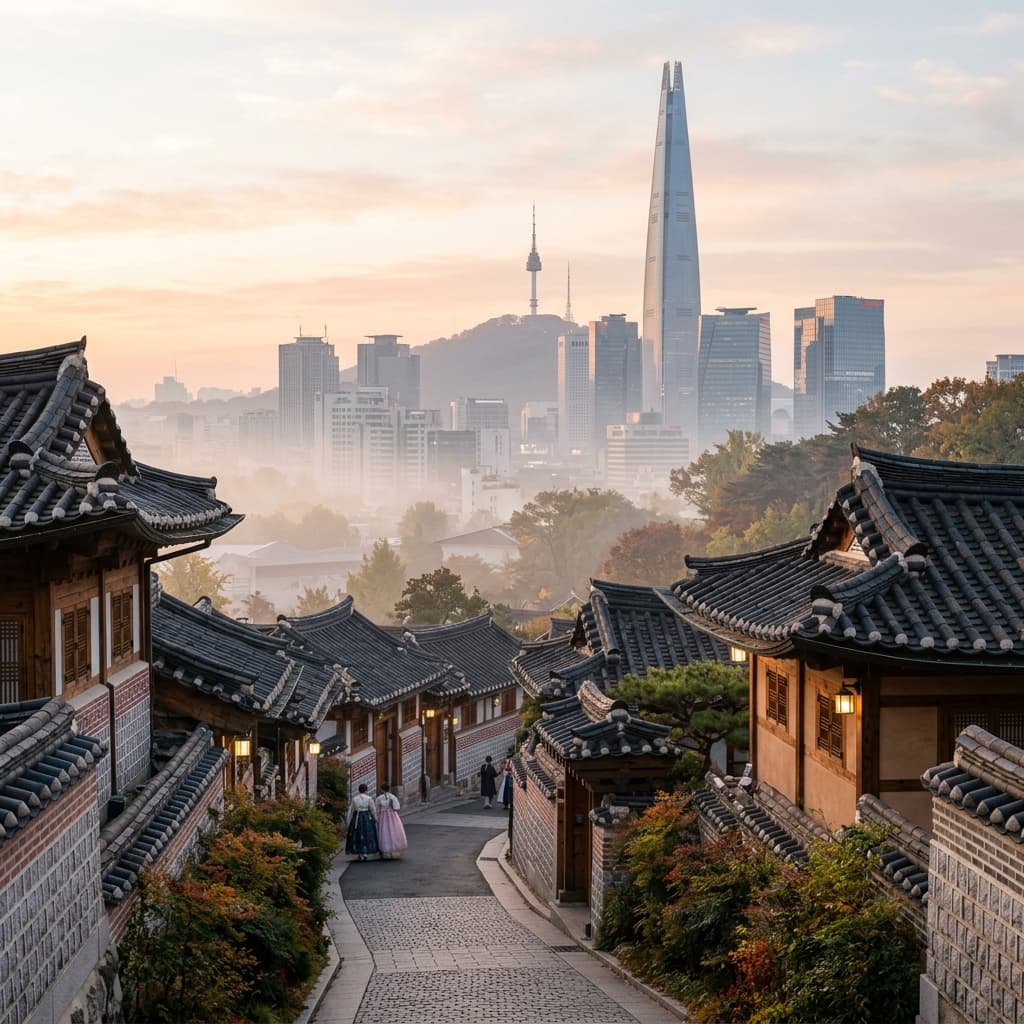 Săn Vé Máy Bay Siêu Rẻ Đi Seoul Chỉ Từ 4.009.160đ