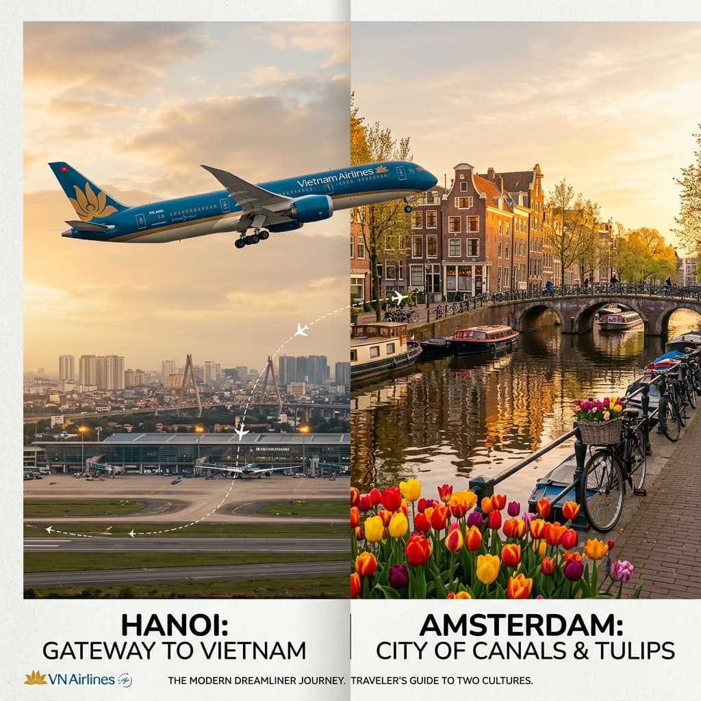 Vietnam Airlines officially launches direct flights from Hanoi to Amsterdam starting June 2026